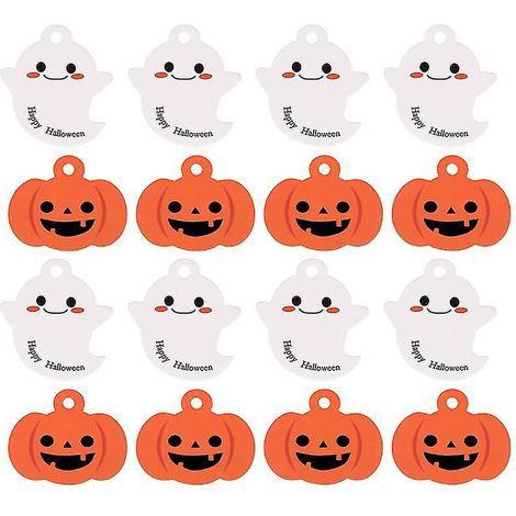 100 Stück Halloween-Anhänger für Halloween-Dekorationen (1/3)
