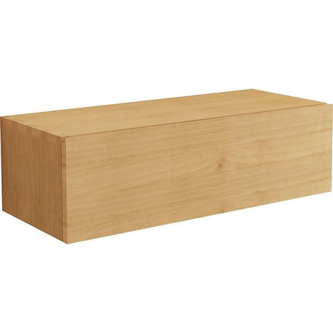 Mobile sotto lavabo sospeso in legno di mindi 95 cm - TIDORE