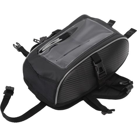 Sac de Réservoir de Carburant, Sac de Rangement de Réservoir de Support de Téléphone en Tissu 1680D de Grande capacité avec capacité de 3 L pour Ryker 600 2019-2023, Ryker 900 (1/4)