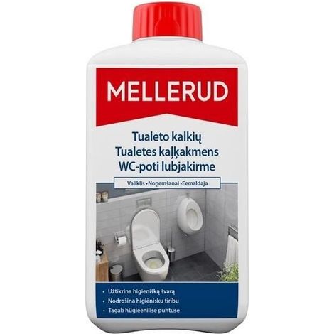 Desincrustante de inodoro Mellerud 1 litro aplicación fácil seguro