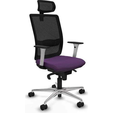 Sedia da ufficio piqueras y crespo Haches bianco schiuma ergonomica (1/2)