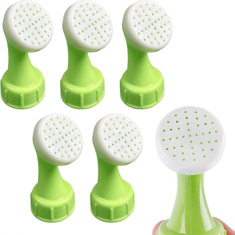 Lot de 6 arroseurs de bouteilles DIY en plastique - Pour arrosage des plantes - Convient pour bouteilles d'eau, graines, semis - Arrosage de jardin - Mini arrosoir (1/5)