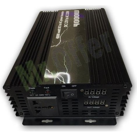 Invertisseur De Courant Moteur 4000 Transformateur De Puissance Convertisseur
