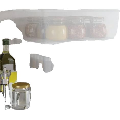 Aufbewahrungsboxen, stapelbar, 25L Fassungsvermögen, WEISS (1/2)