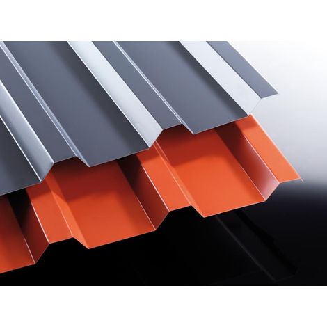 Stahltrapezplatte 207/35 0,5mm 1070x150-10000mm,versch.Farben