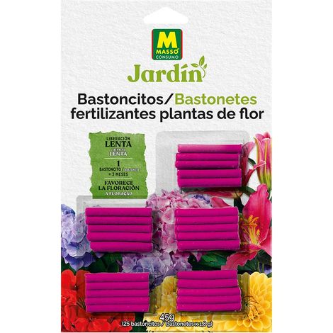Bâtonnets Engrais Fleurs Massó Nutrition Continue Pour Floraison éclatante - Massó