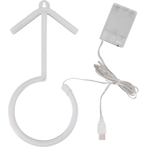 lumineuse LED néon garçon bleu vif veilleuse décoration pour
