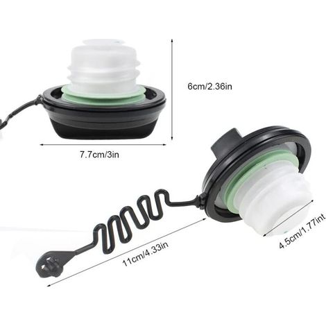 Bouchon de Réservoir de Carburant pour Ford Fiesta MK5 2001-2008 Bouchon d'essence/Bouchon de Remplissage de réservoir de Carburant Diesel 1580852,7S61-9030-CB,7S619030CB E1F1-9030-AA (1/4)