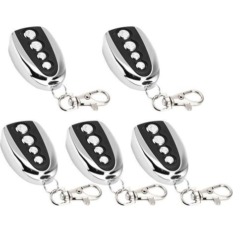 Ouvre-porte de garage électrique - PZCC - Télécommande 433 MHz - Clonage universel - Lot de 5/10 pièces (1/5)
