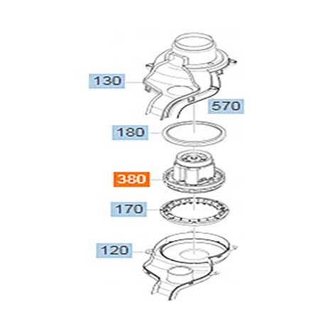 MOTEUR VENTILATEUR 24V POUR NETTOYEUR HAUTE-PRESSION KARCHER - 6.490-312.0