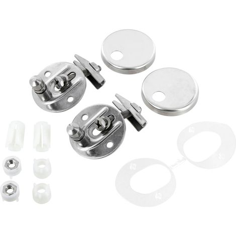 Ideal Standard Scharniersatz Connect für WC-Sitz Softclose chrom EV287AA