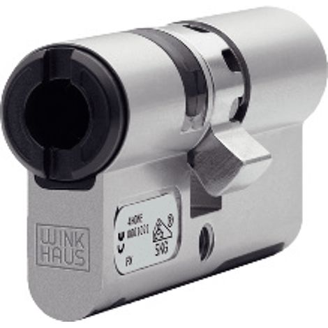 Winkhaus Elektr. Doppelzylinder Typ BO 05 System blueCompact Länge 30,7/30,7 mm Ni
