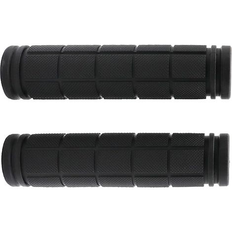 Poignées de vélo antidérapantes - 22 mm - En caoutchouc souple - Pour VTT, vélo de route, trekking, vélo de ville (1/5)