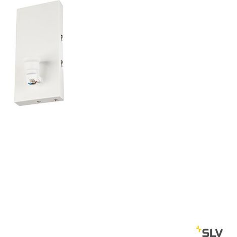 Applique intérieure FENDA base blanc E27 40W max sans abat-jour - SLV - 1001272 (1/5)