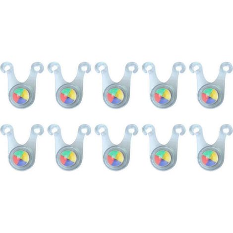 Lampe de sécurité suspendue pour tente, petite lampe torche LED multicolore, idéale pour le camping et la pêche en extérieur. (1/4)