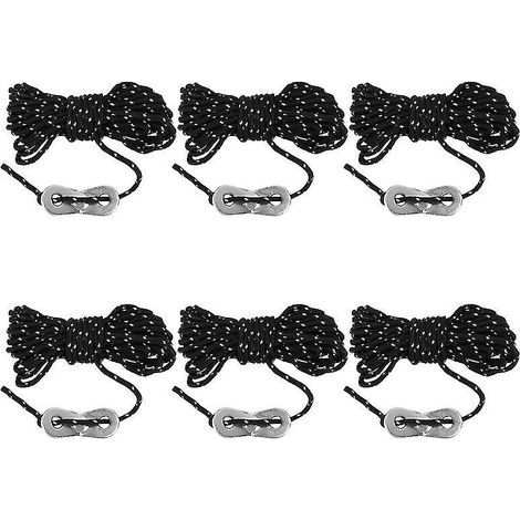 Corde réfléchissante en nylon pour tente de camping (1/3)