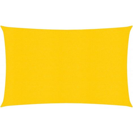 Vela de sombra para sombrilla 160 g/m² HDPE 2 x 4 m amarillo 020009118 (1/5)