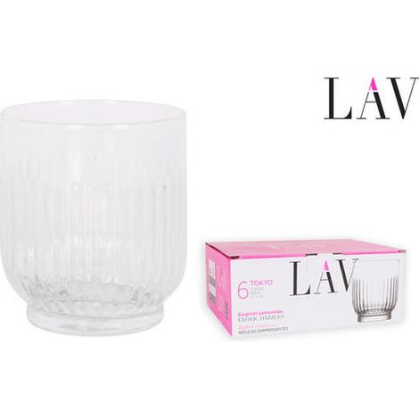 Set de Vasos LAV Tokyo (6 uds) (330 ml) 8692952202094 S2206022 LAV