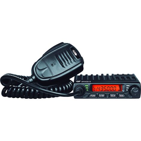 Radio CRT Space COM U UHF 400-470MHz 17W 199CH ctcss DCS (1/2)