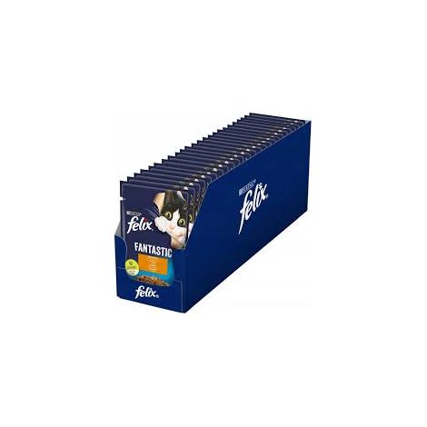 Pâtée pour chat Felix au poulet, paquet de 26 x 85 g