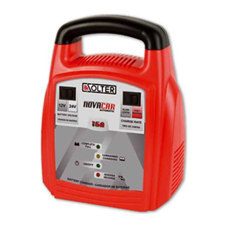 Cargador de baterias Solter Novacar 12 24V 16A (1/3)