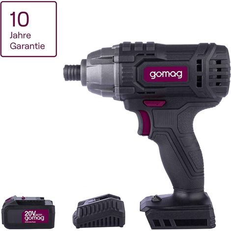 Gomag Akku-Schlagschrauber GO-SCS180 20V 180Nm 4,0 Akku + Ladegerät (1/5)