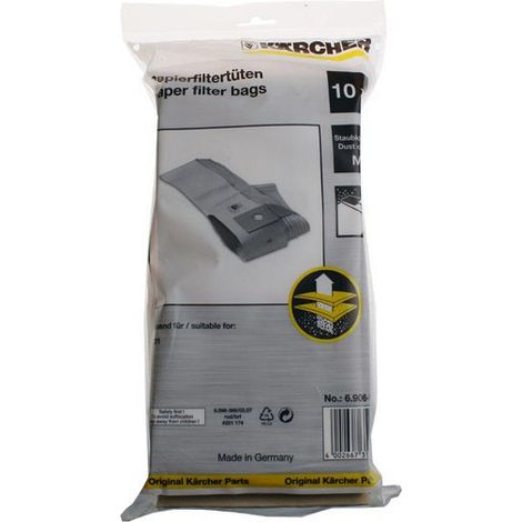 Sacs d'aspirateur papier KARCHER 69061180KA (1/2)