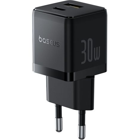 Chargeur mural Palm 30 W USB-C/USB-A - Noir (1/4)
