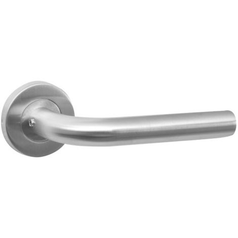 Ensemble de béquilles double sur rosace Forme L - FONDERIA MARCHESI