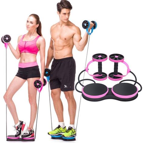 Roller Multifunzione Estensore Addominali Pettorali Glutei Cosce Fitness (1/5)