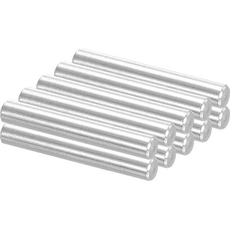 10 pièces Broche cylindrique 6x50 mm 1/4" de diamètre (1/5)