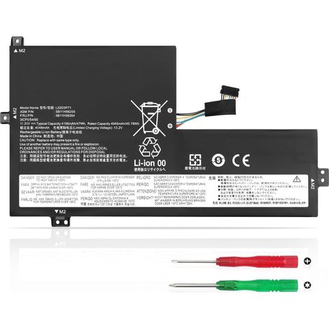 47Wh L22M3P71 L22C3P70 L22D3P71 Laptop Batterie pour 100w 500w Gen 4 Série, pour 300w Yoga Gen 4 Série Type-82VK 82VL 82VM 82VN 82VQ 82VR Series SB11H56253 5B11H56352 SB11H56254 (1/5)