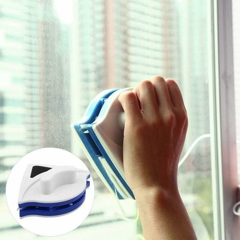 Lave-vitre Lave Vitre Magnétique Nettoyeur de Vitres Double Latérale Nettoyeur pour Une Epaisseur de Verre de 3-8mm (1/5)
