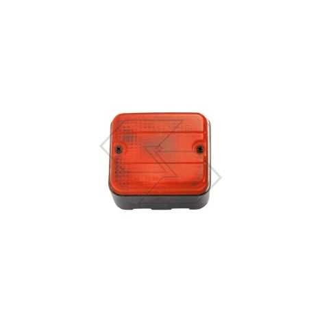 Fanale retronebbia redovetro rosso per trattore agricolo