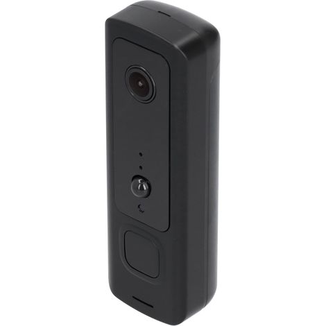 Nouvelle sonnette vidéo sans fil WiFi H3 MINI basse consommation 720p (noire) (1/5)