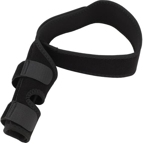 Genouillère pour chien, blessures aux ligaments croisés (LCA et LCC), soutien supplémentaire, sangle dorsale réglable, taille M. (1/5)
