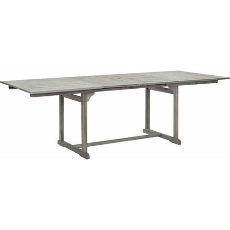 Maison Exclusive - Tavolo da Pranzo per Esterni (160-240)x100x75cm Massello Acacia (1/5)
