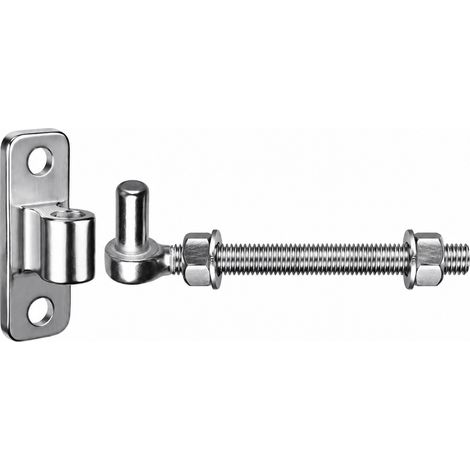 Kit charnière de portail en J 8 pouces 205 mm en acier inoxydable 304 pour clôture et porte en bois 8 205mm 460g 205 460 g – Livraison gratuite