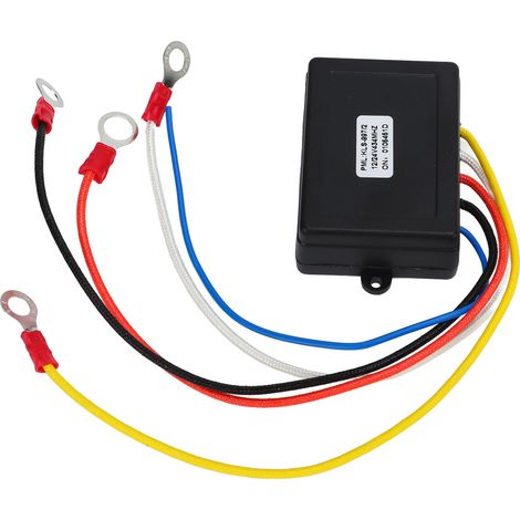 Kit récepteur/commande à distance sans fil 12 V/24 V universel pour treuil, camion, VTT et SUV (1/5)