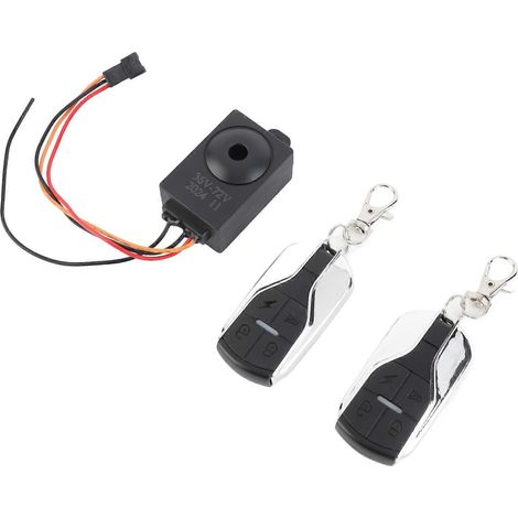 Elektroroller mit Diebstahlsicherung, Vibrationsalarm, wasserabweisend, Ein-Knopf-Starter, Fahrzeugsuchfunktion mit Fernbedienung (1/5)