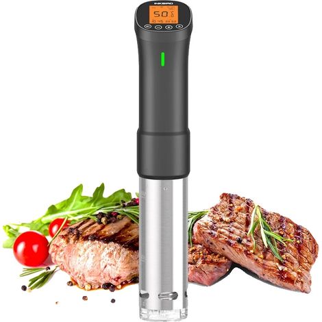 Cocina al vacío, conectividad WiFi, control preciso de temperatura, ISV-200W, enchufe europeo. (1/2)