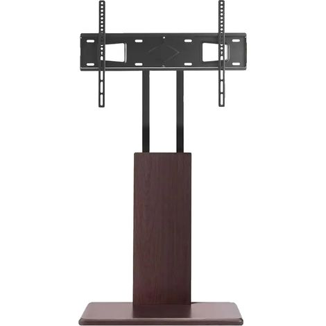 Meuble TV, Hauteur Réglable, Rotation ±15°, Rouge (1/2)