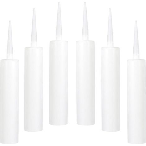 tubes vides de mastic plastique opaque tubes de calfeutrage (1/5)