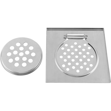 Siphon de sol de salle de bain en acier inoxydable - grille de douche linéaire longue (1/5)