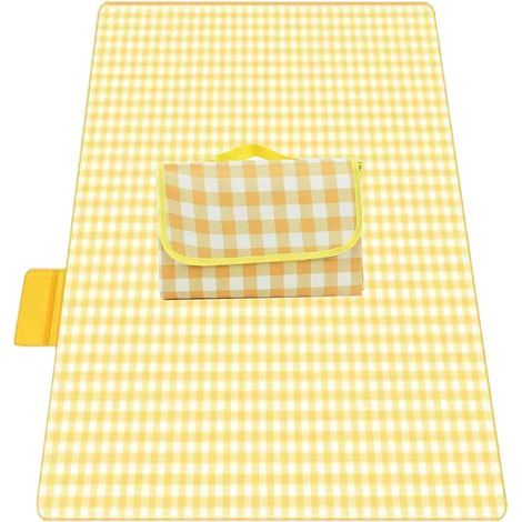 Picnic Blanket - Folding Picnic Blanket- Outdoor Picnic Blanket, Soft Beach Blanket for Holiday Barbecues, Park Camping (1/5)