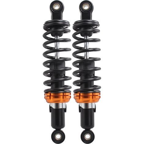 Pièces de modification universelles pour motos : amortisseur arrière noir 320 mm, amortisseur central