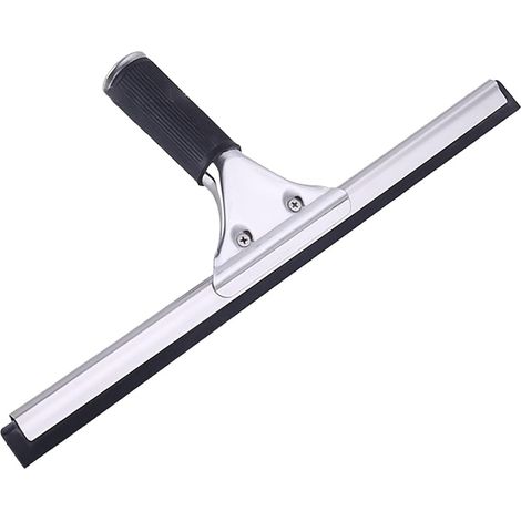 Balai raclette de sol, 35 cm, inox, pour vitres et carrelage (1/4)
