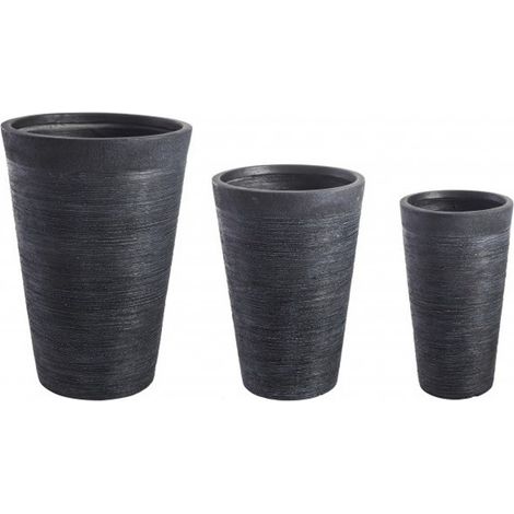 Vaso alto negro graffiti 600x300x240 (1/2)