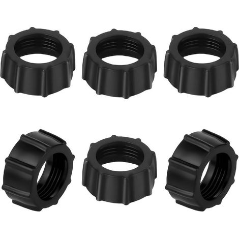 6-teiliges Set Mutterklemmen für Kfz-Handyhalterungen, Adapterkopf mit 17-mm-Kugelgelenk für Camcorder, DVR, kabelloses Ladegerät, Kamera, GPS, Armaturenbrett-Handyhalterung (1/5)