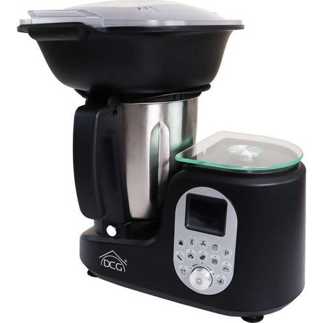 Robot de cocina multifunción Il Cuoco KM3980, 25x32x38 cm, 3,5 L, 550 W
